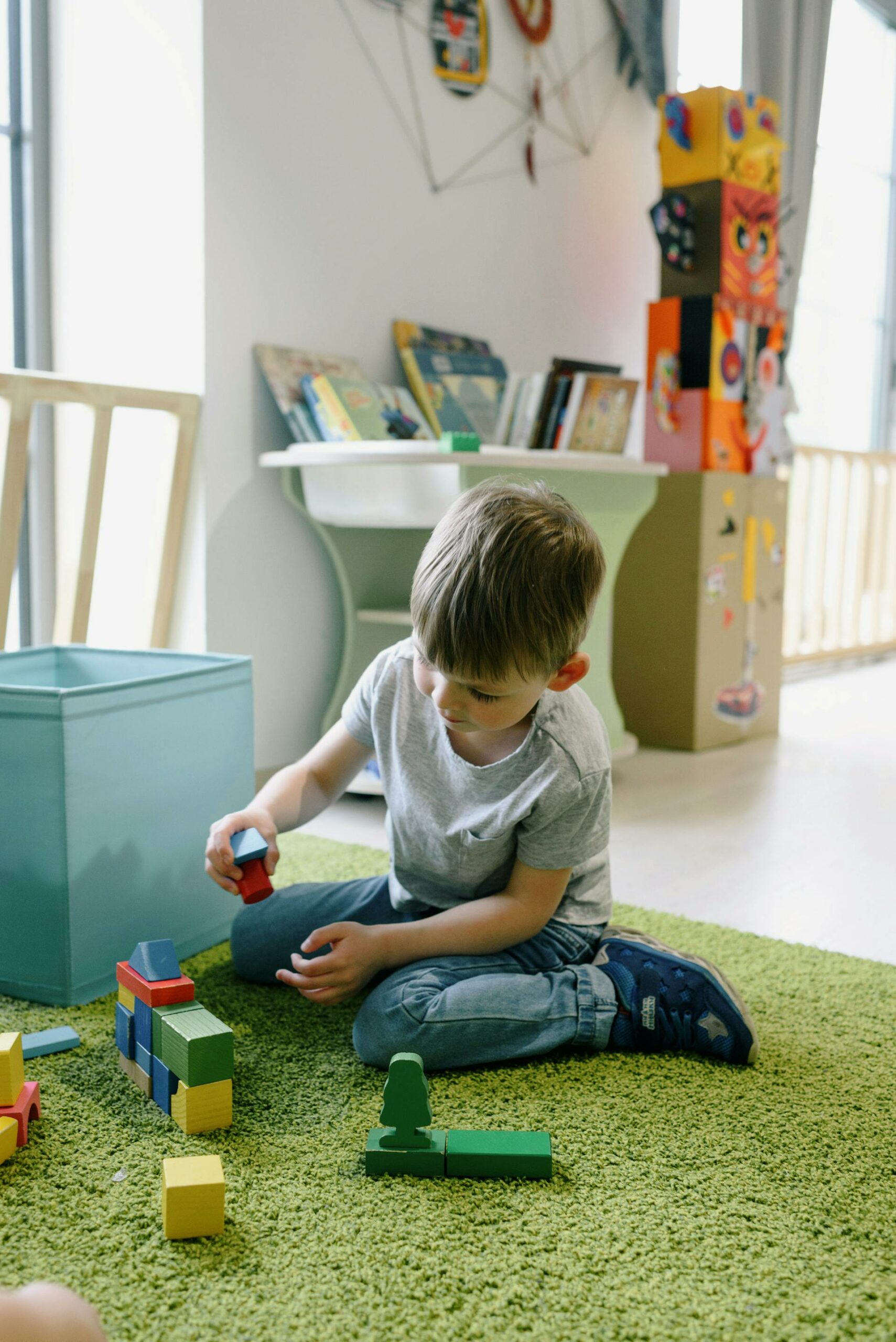 Accompagnement des enfants, thérapie par le jeu